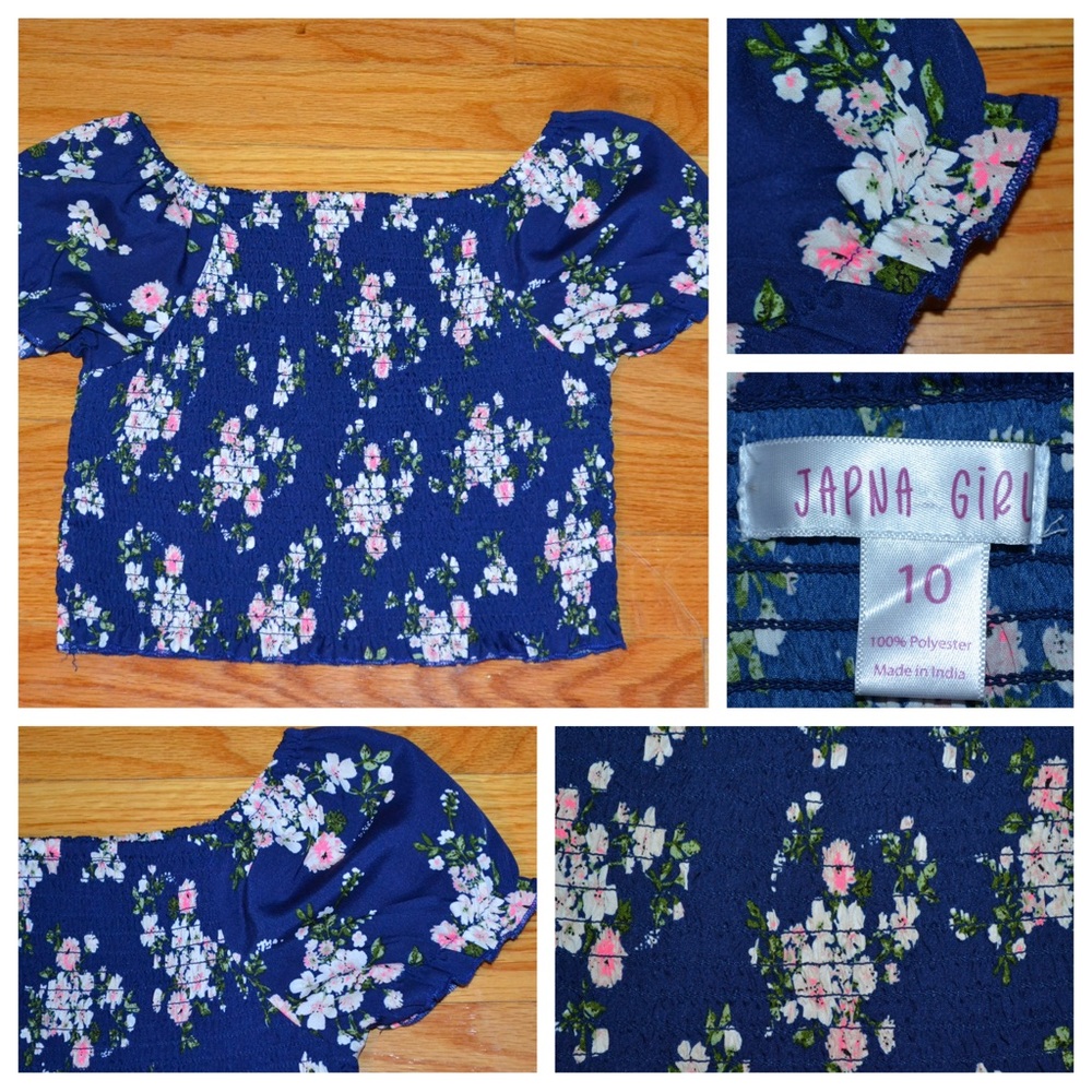 Youth girls Japna Girls cropped top, size 10
